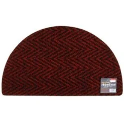 B&M Half Moon Indoor Chevron Doormat 40 X 70cm -B&M Online Store 319759 Half Moon Indoor Chevron Mat 40x70cm 2