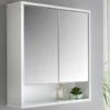 Norsk High Gloss Bathroom Mirror Cabinet