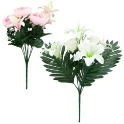 B&M Medium Flower Bunch - Pink -B&M Online Store 355635 medium bunch