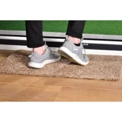 B&M Extra Large Antibacterial Doormat - Brown -B&M Online Store 366004 366006 anti bac magic clean mat 2 1