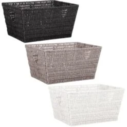 B&M Online Store -B&M Online Store 366019 395980 heart cut out wicker basket main 2
