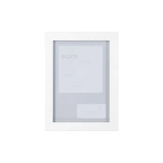 B&M Block Photo Frame 5 X 7" 2pk - White 3 B&M Block Photo Frame 5 X 7" 2pk - White - Image 3