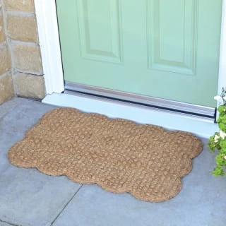 B&M Woven Coir Knot Doormat 2 B&M Woven Coir Knot Doormat - Image 2