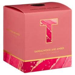 B&M Alphabet Candle (Assorted) - Sandalwood & Amber -B&M Online Store 372815 372816 372849 alphabet candle sandalwood and amber t