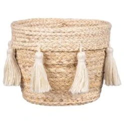 Serres Tassel Basket - Natural
