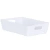 Soho Storage Tray 6 X 25.5 X 17cm - White