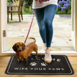 B&M Washable Pet Doormat - Wipe Your Paws -B&M Online Store 385004 pet washable doormat 4