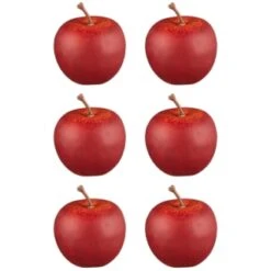B&M Apple Decorations 6pk -B&M Online Store 387538 apples 2