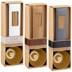B&M Restore Incense Sticks & Holder - Sandalwood, Cedar, Cardamom -B&M Online Store 387610 387611 387613 incense sticks and holder group 2