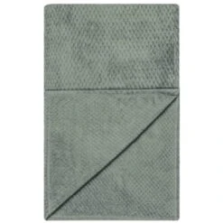 B&M Waffle Throw - Sage -B&M Online Store 388813 waffle throw sage 3