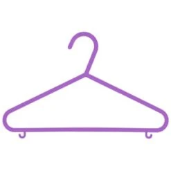 B&M Children's Hangers 10pk - Pastel 14 B&M Children's Hangers 10pk - Pastel -B&M Online Store 389289 home organisation co 10pk childrens hangers girl 3