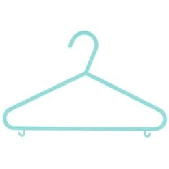 B&M Children's Hangers 10pk - Pastel 10 B&M Children's Hangers 10pk - Pastel -B&M Online Store 389289 home organisation co 10pk childrens hangers girl 4