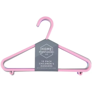 B&M Children's Hangers 10pk - Pastel 1 B&M Children's Hangers 10pk - Pastel