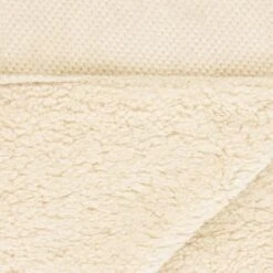 B&M Alba Waffle Sherpa Throw -B&M Online Store 390765 alba waffle sherpa throw 3