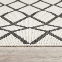 B&M Buddy Kilim Twist Pile Runner Mono -B&M Online Store 392181 buddy kilim twist pile runner mono 50 x 150cm