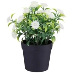 Bloom Daisies In Pot - White -B&M Online Store 392825 daisies in pot