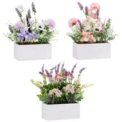 Bloom Floral Window Box - Purple -B&M Online Store 392832 floral window box group