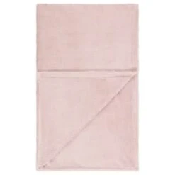 Large Blush Fleece Throw -B&M Online Store 394985 large blush fleece throw