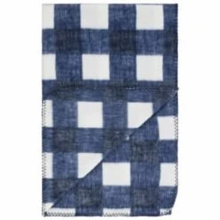 Simply Navy & Gingham Polar Fleece Throw 2pk 9 Simply Navy & Gingham Polar Fleece Throw 2pk -B&M Online Store 395029 simply super soft throws 2pk navy gingham 3