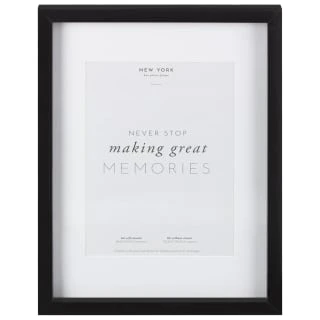 B&M A4 New York Box Photo Frame - Black 1 B&M A4 New York Box Photo Frame - Black
