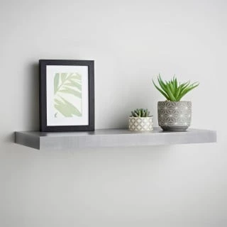 Lokken Floating Shelf 60cm - Grey 1 Lokken Floating Shelf 60cm - Grey
